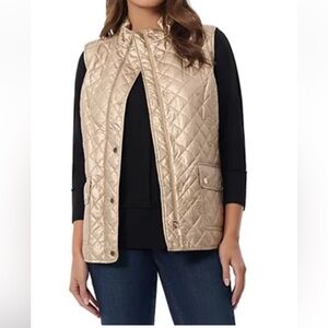 Jones New york gold vest